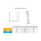 Awenta System+ KWS 100 CZ PTGBP 100 Чорний глянсовий
